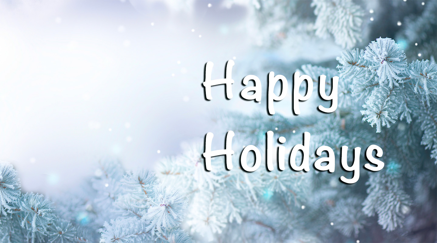 Wishing you  
Happy Holidays!
